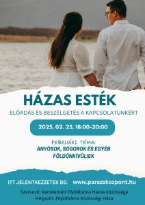 házas esték plakát
